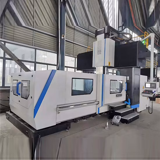 Centro de Usinagem Pórtico de Alta Precisão de Cinco Eixos Centro de Usinagem Pesada de Coluna Dupla Corte Pesado Usinagem de Pórtico CNC de Coluna Dupla